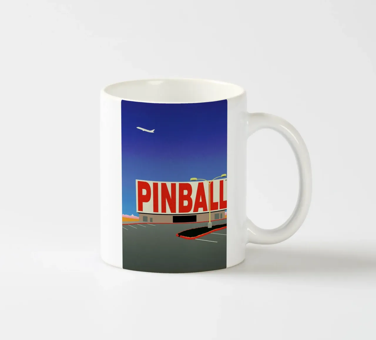 Las Vegas Pinball tazza in ceramica da Rosi Feist