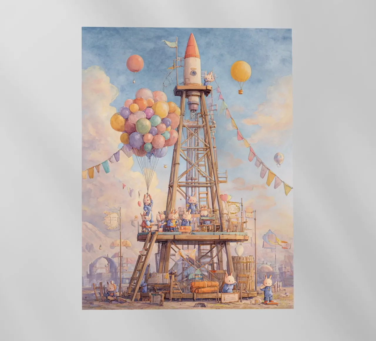 Rocket Launch pellicola backlit da wonderfolk