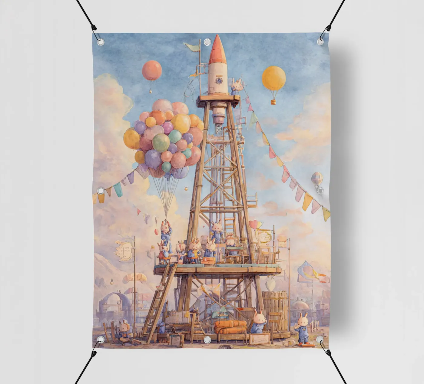 Rocket Launch PVC Plane von wonderfolk