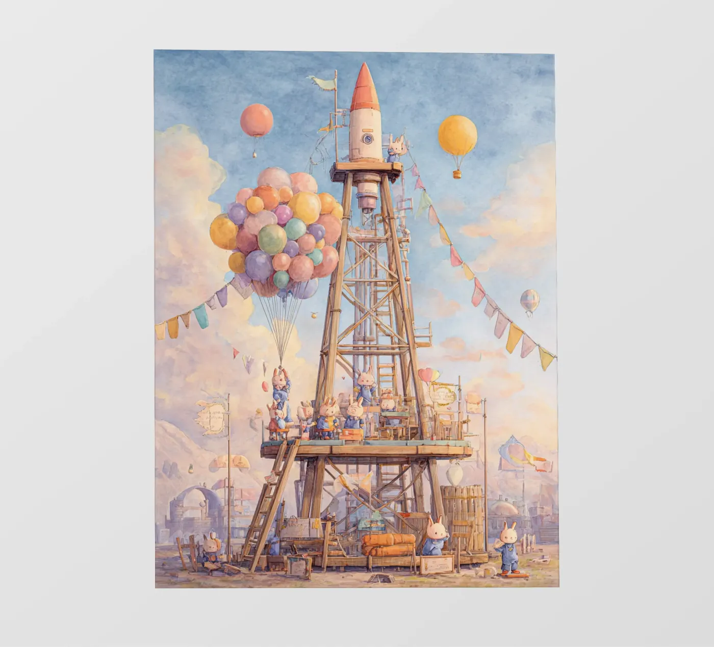 Rocket Launch PVC Plane von wonderfolk