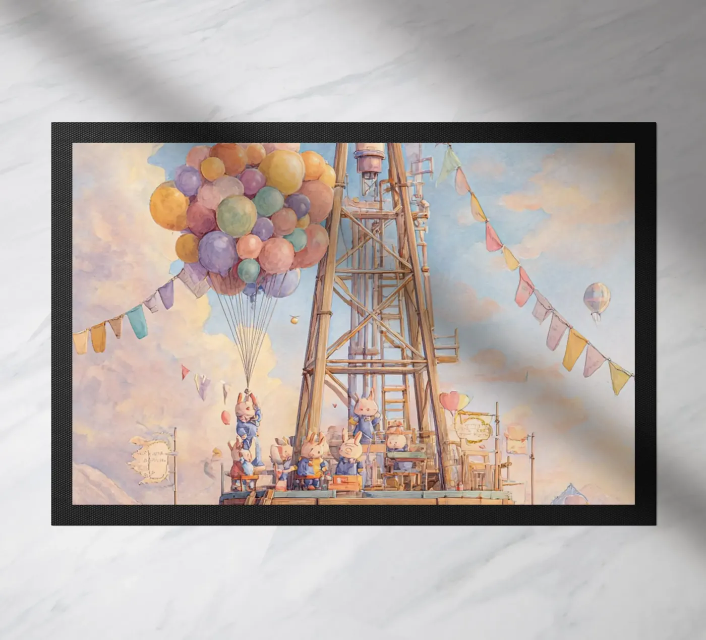 Rocket Launch deurmat van wonderfolk