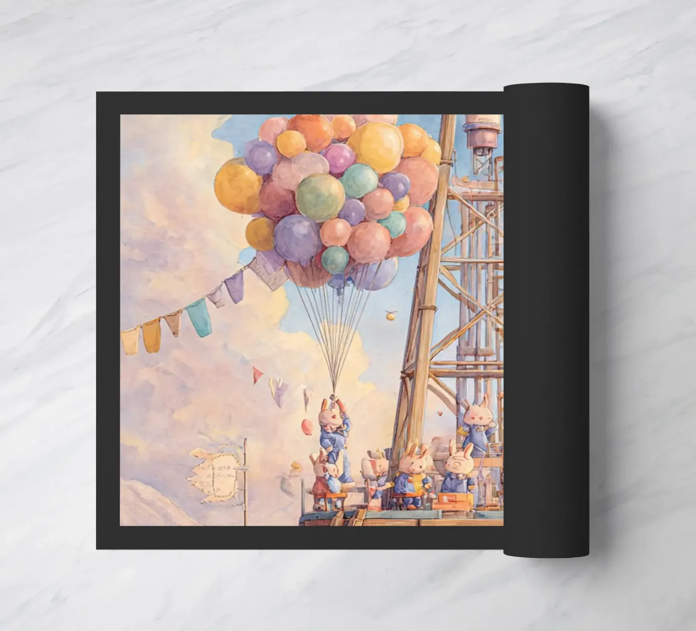 Rocket Launch deurmat van wonderfolk