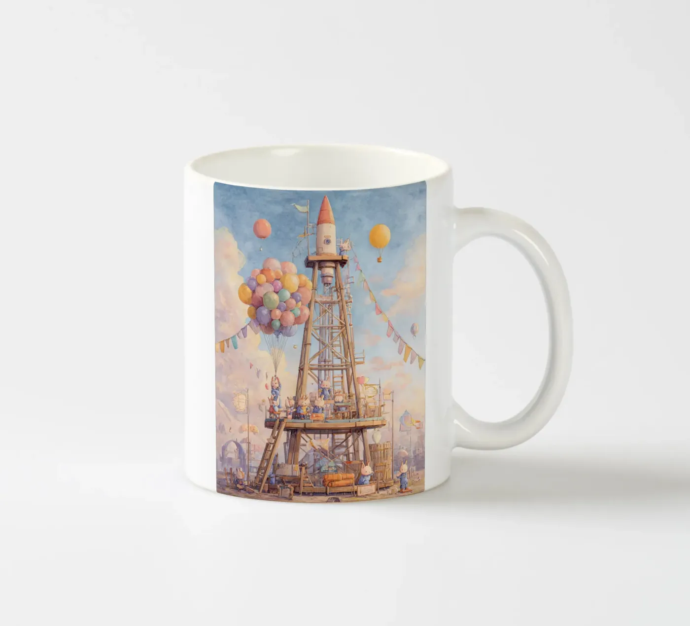 Rocket Launch tazza in ceramica da wonderfolk