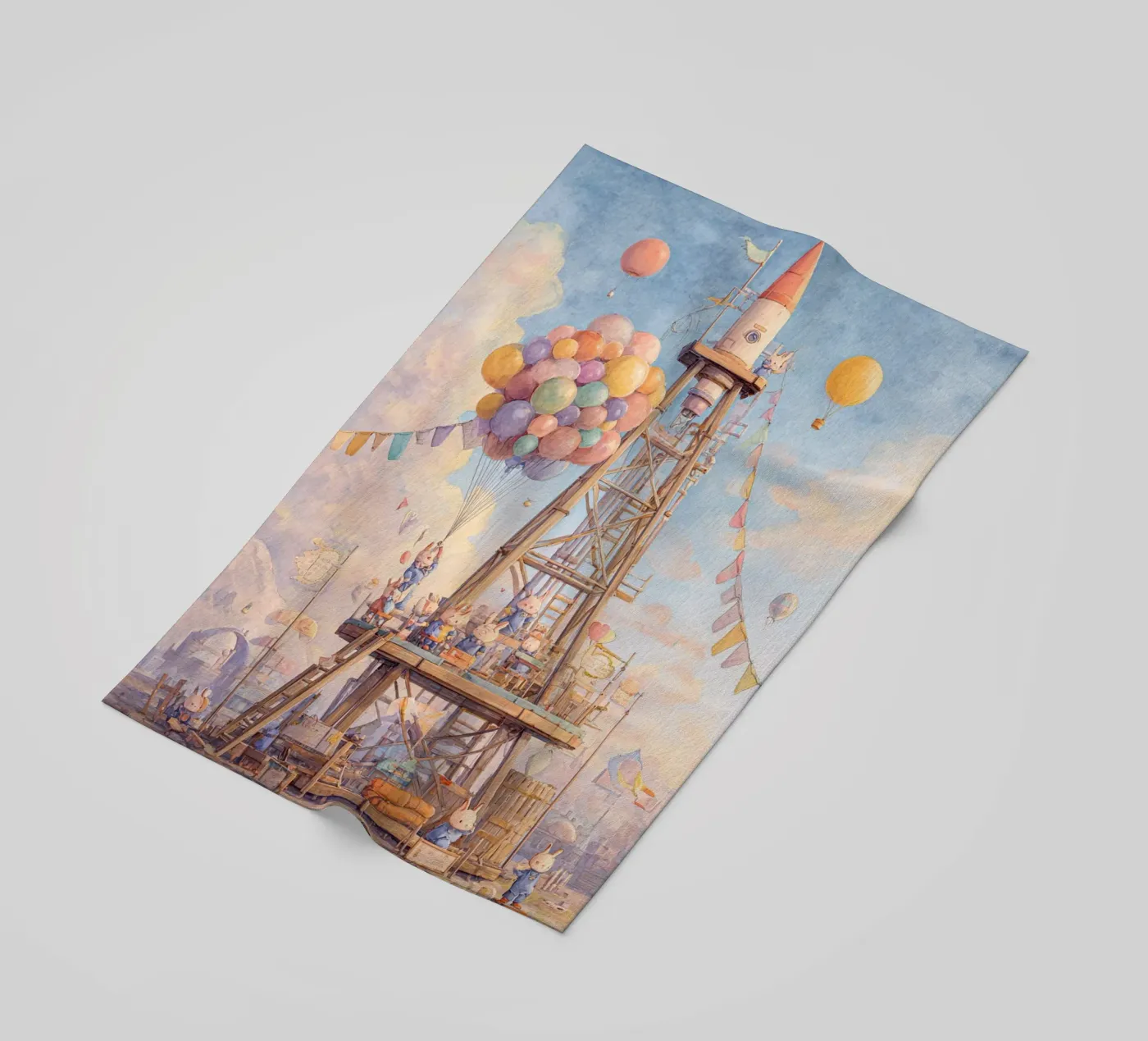 Rocket Launch telo mare da wonderfolk