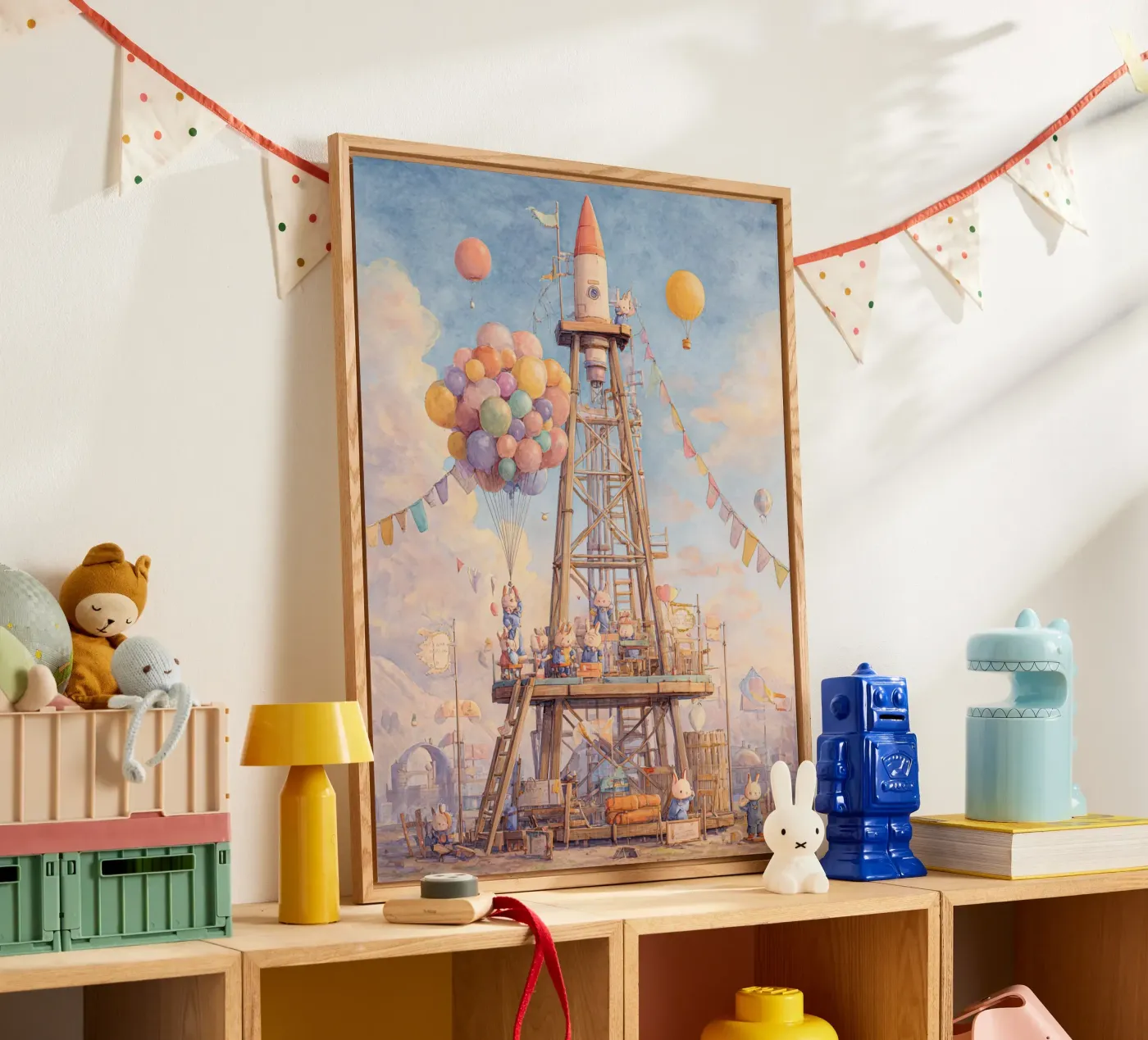 Rocket Launch plexiglass da wonderfolk