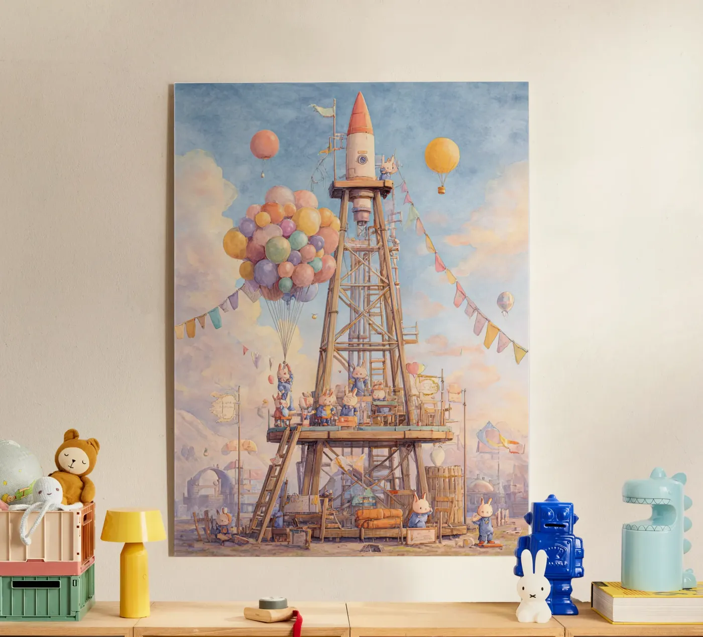 Rocket Launch plexiglass da wonderfolk