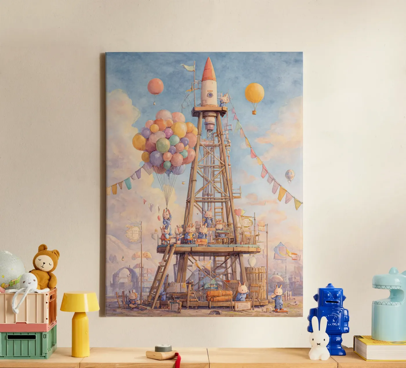 Rocket Launch tela da wonderfolk