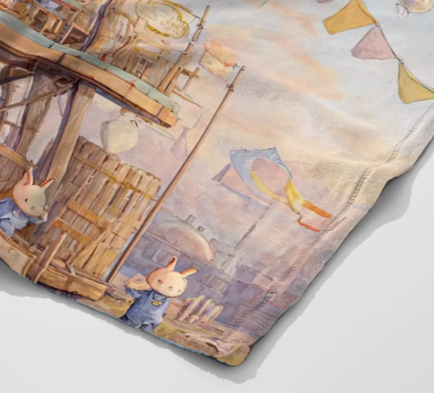 Rocket Launch Fleecedecke von wonderfolk