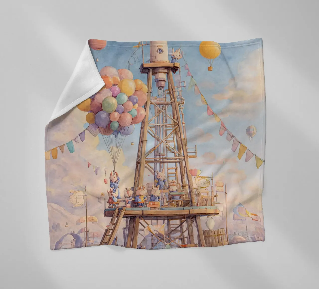 Rocket Launch coperta in pile da wonderfolk