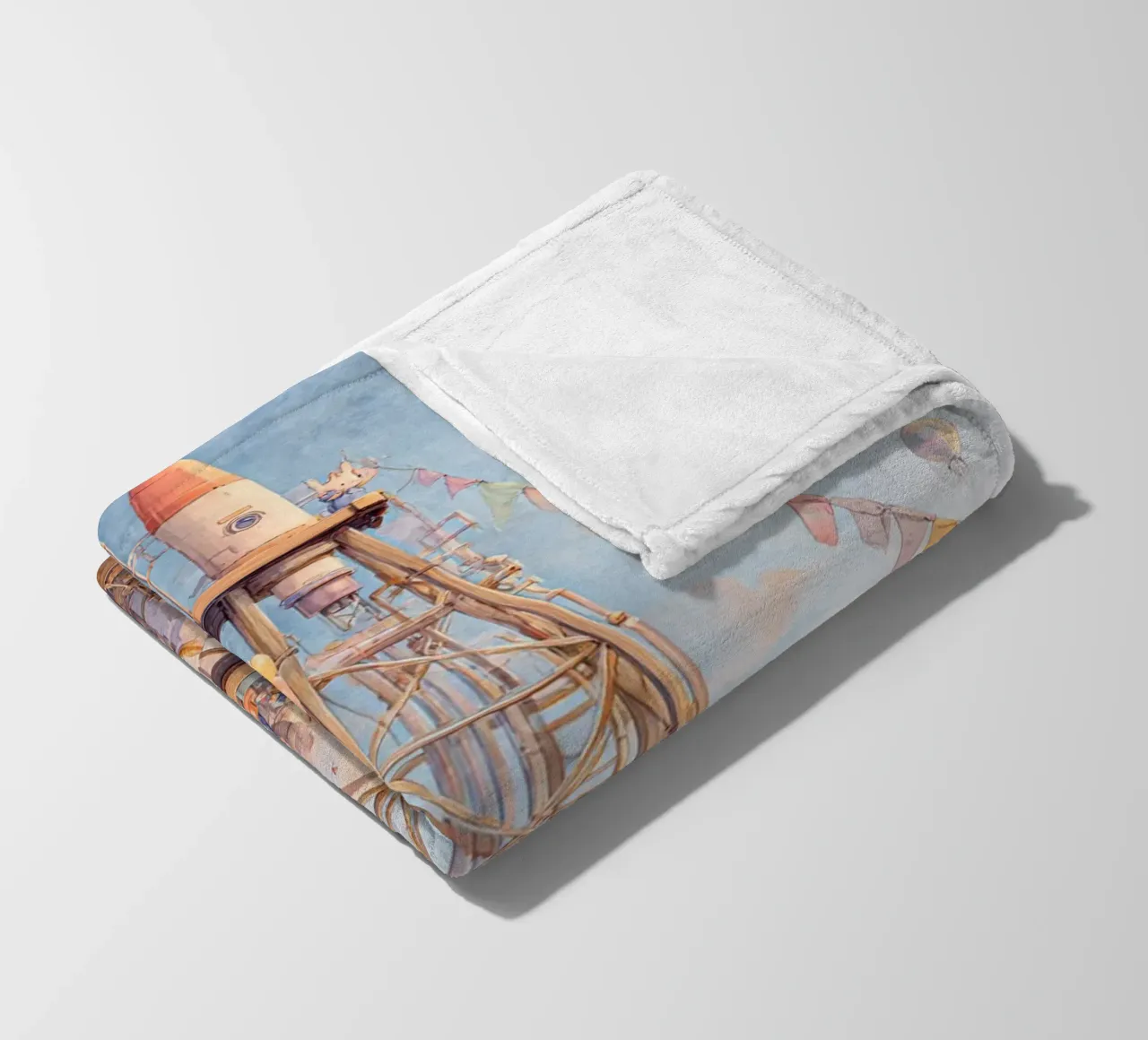 Rocket Launch coperta in pile da wonderfolk