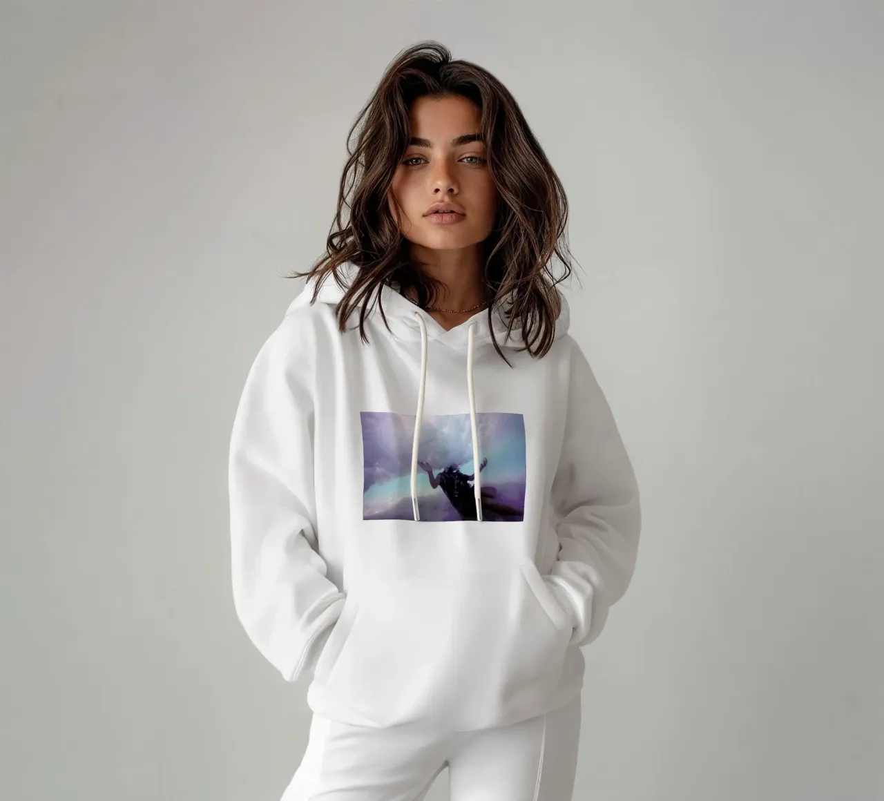 Untitled_10 felpa con cappuccio da James Cooper