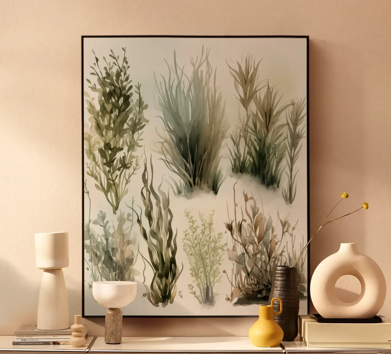 Giardino delle maree plexiglass da Sophia Calder Studio