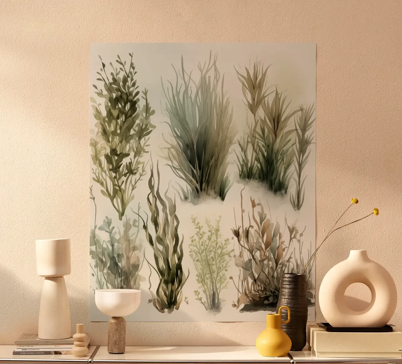 Giardino delle maree carta hahnemühle da Sophia Calder Studio