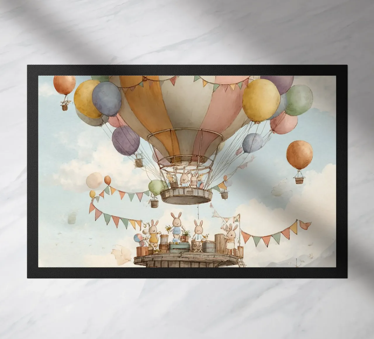Balloon Village zerbino da wonderfolk