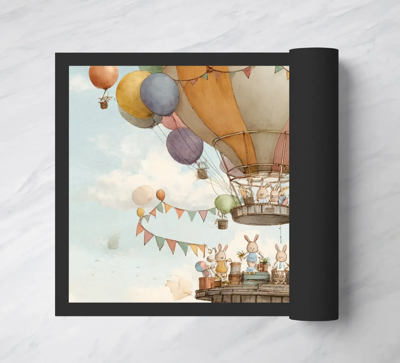 Balloon Village zerbino da wonderfolk