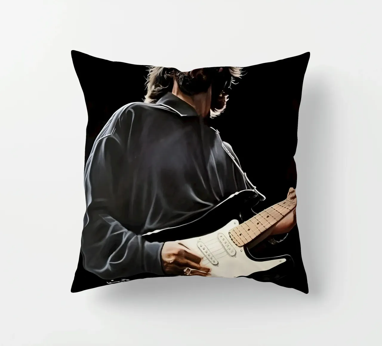 Eric Clapton cuscino da Low poly art