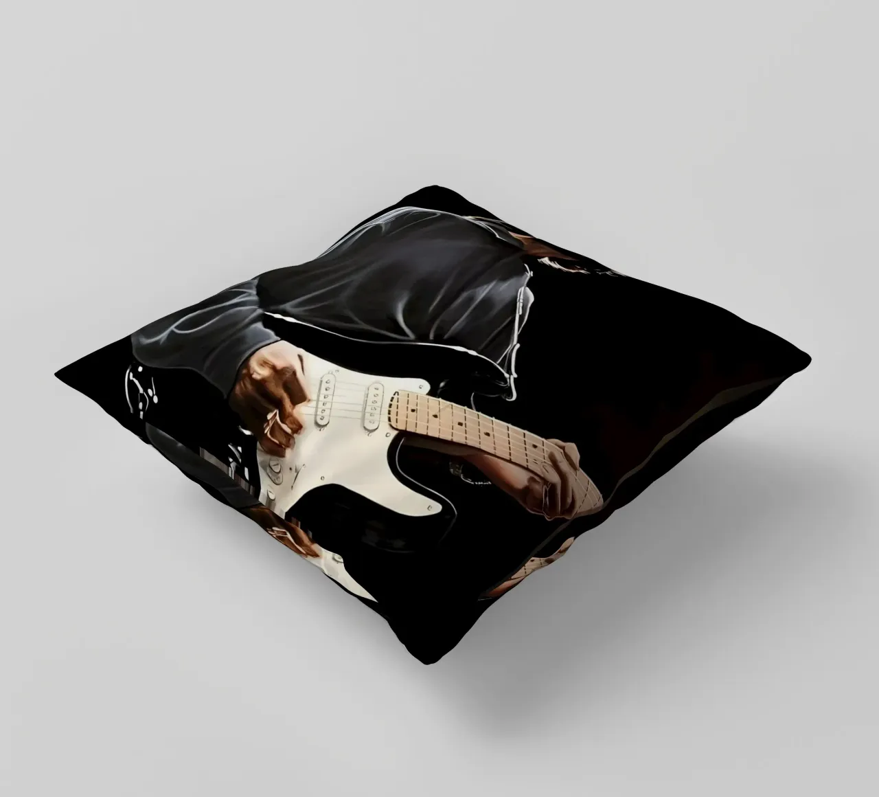 Eric Clapton cuscino da Low poly art
