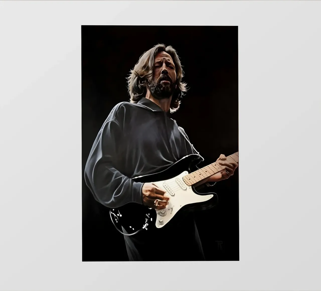 Eric Clapton telo in pvc da Low poly art