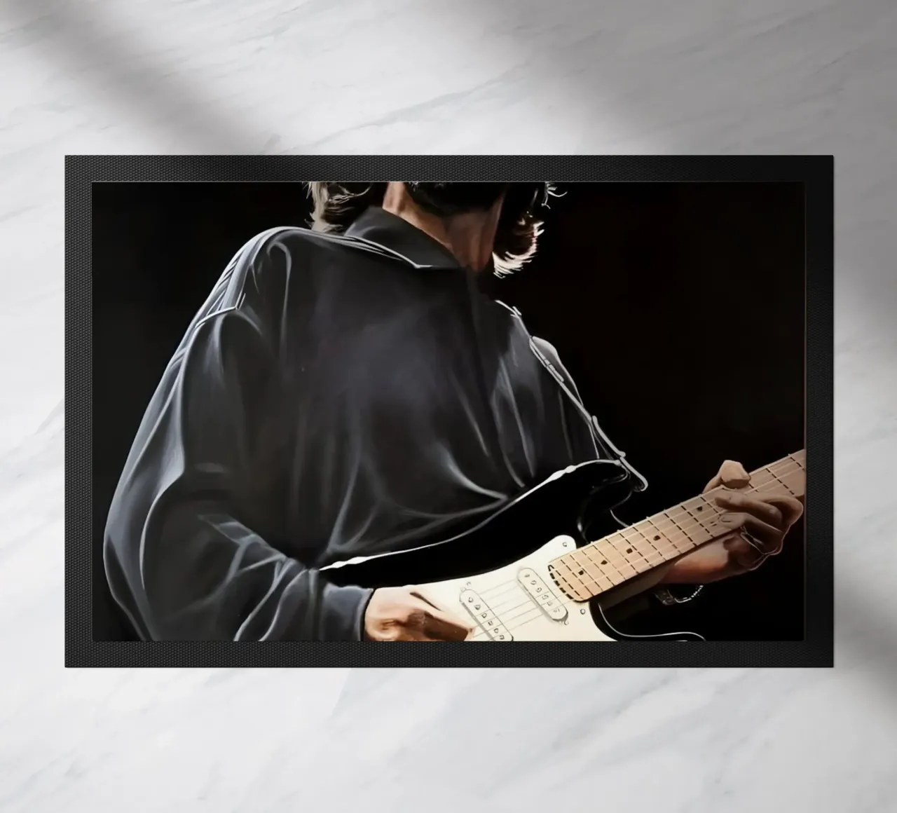Eric Clapton zerbino da Low poly art