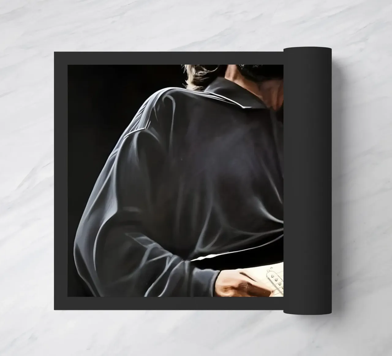 Eric Clapton zerbino da Low poly art