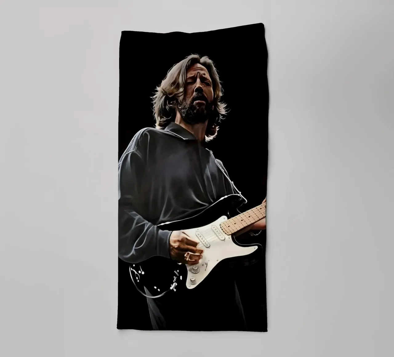 Eric Clapton asciugamano da bagno da Low poly art