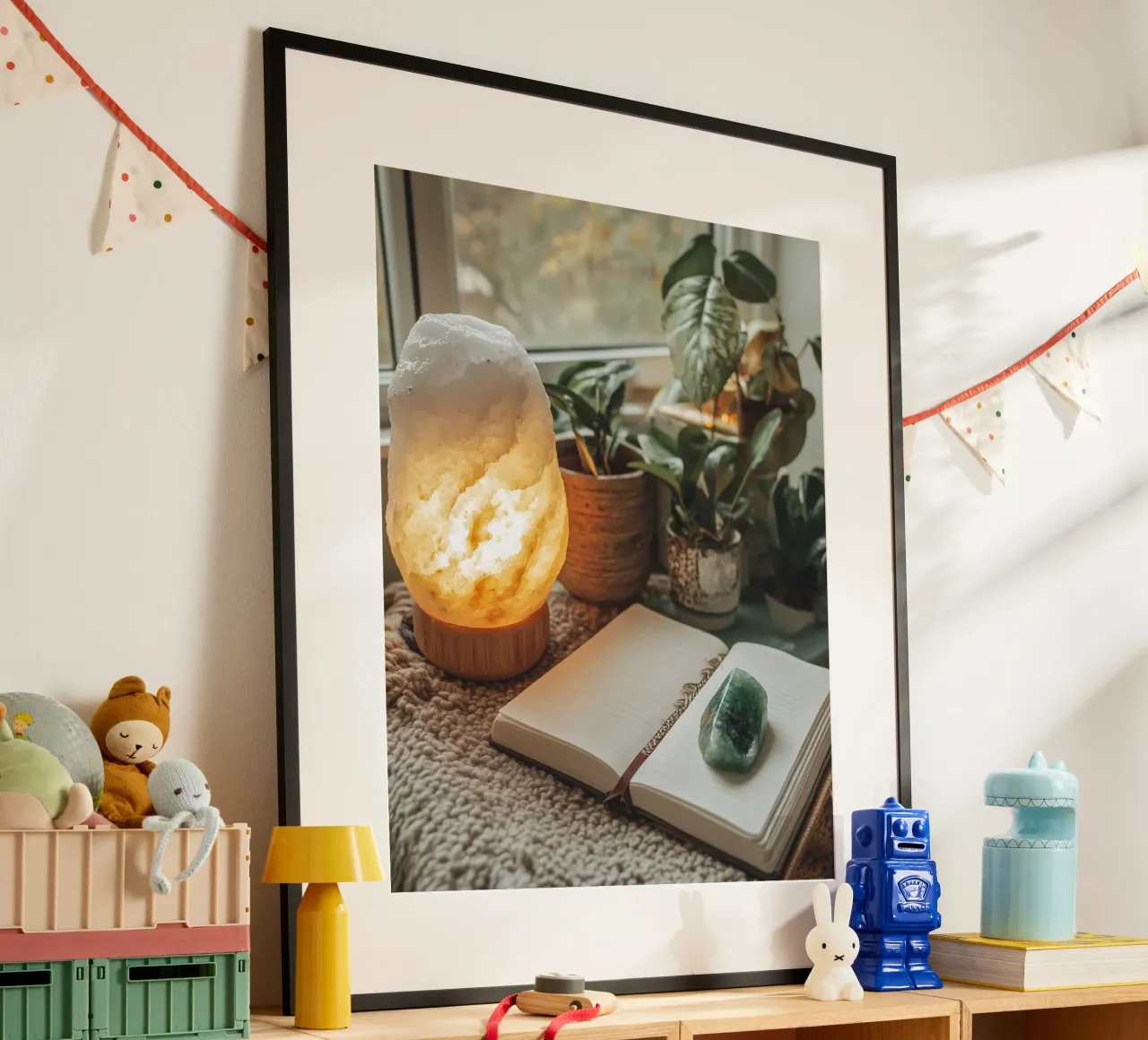 La sacra quiete poster con telaio in alluminio da PhotoVibe Decor