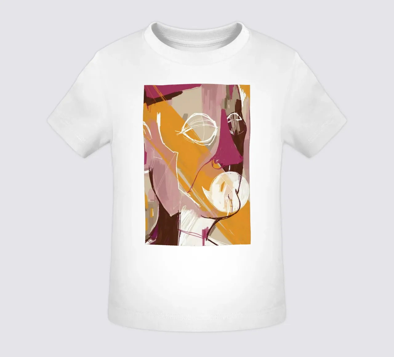 Abstract Portrait Conversation maglietta neonato da Doozal