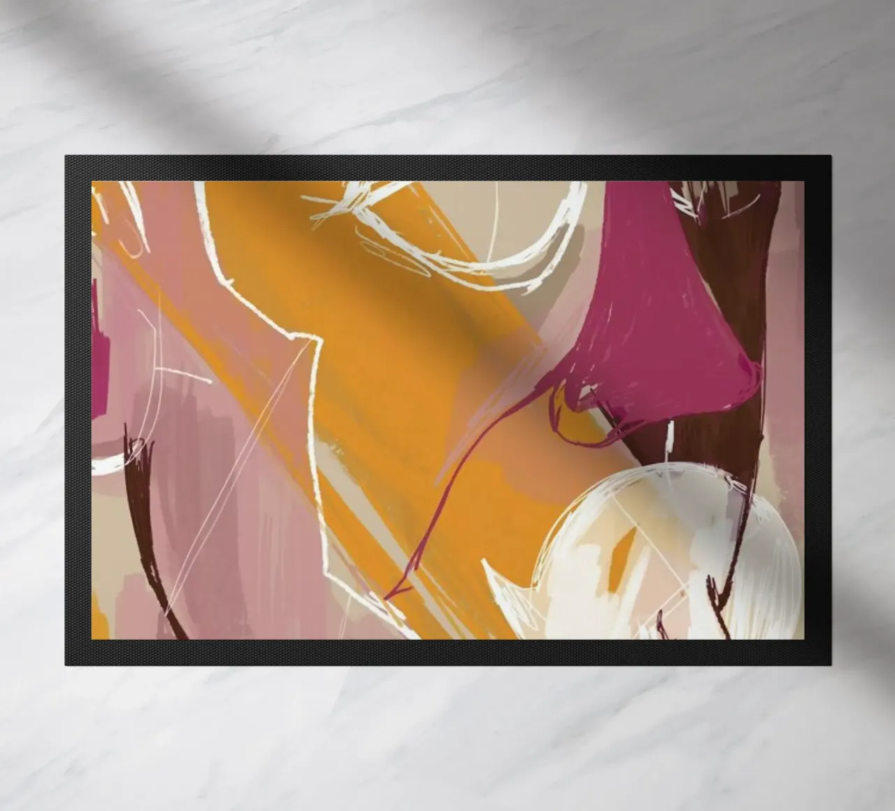 Abstract Portrait Conversation zerbino da Doozal