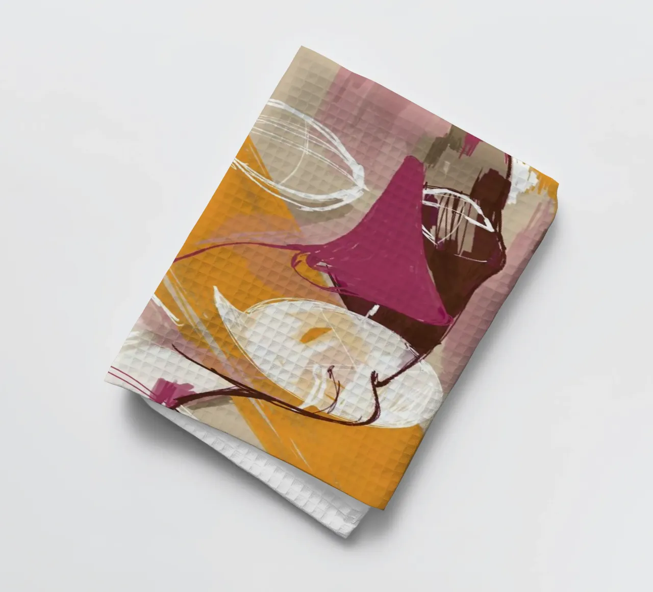 Abstract Portrait Conversation canovaccio da cucina da Doozal