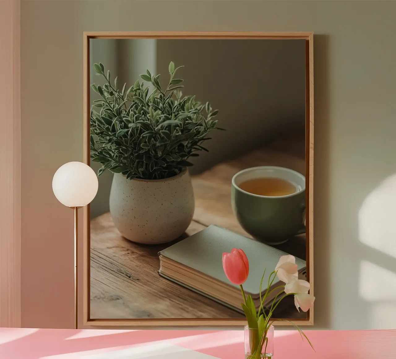 Sacred Stillness canvas by PhotoVibe Decor