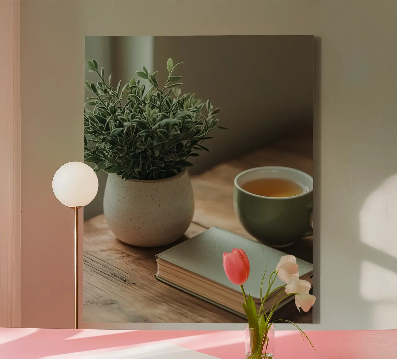 Sacred Stillness canvas by PhotoVibe Decor