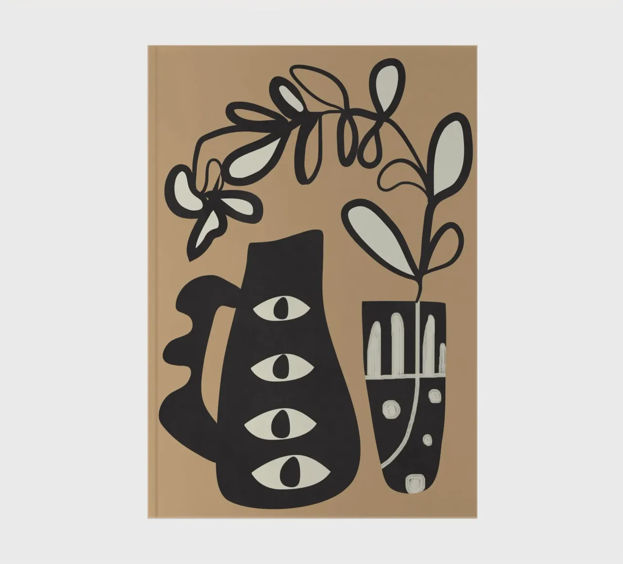 Surreal Flora 1 notebook by cityart