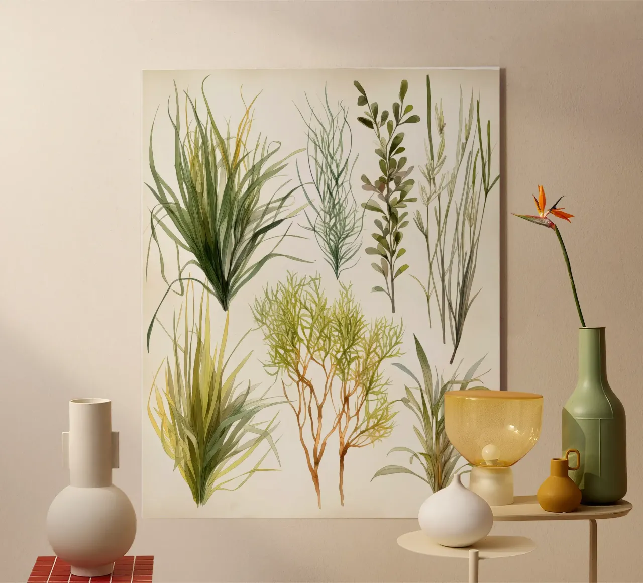 Verdant Forms plexiglass da Sophia Calder Studio