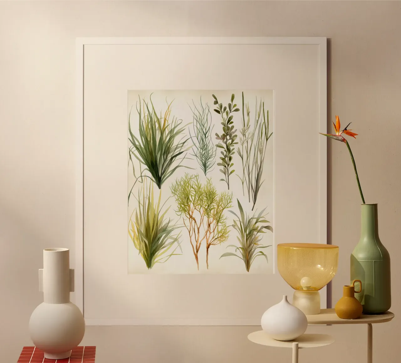 Verdant Forms poster by Sophia Calder Studio