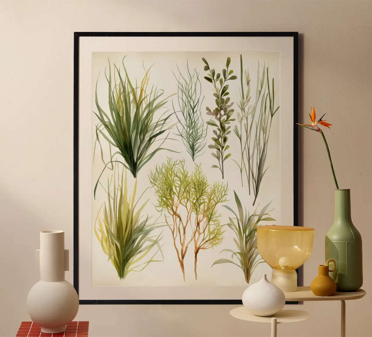 Verdant Forms poster by Sophia Calder Studio