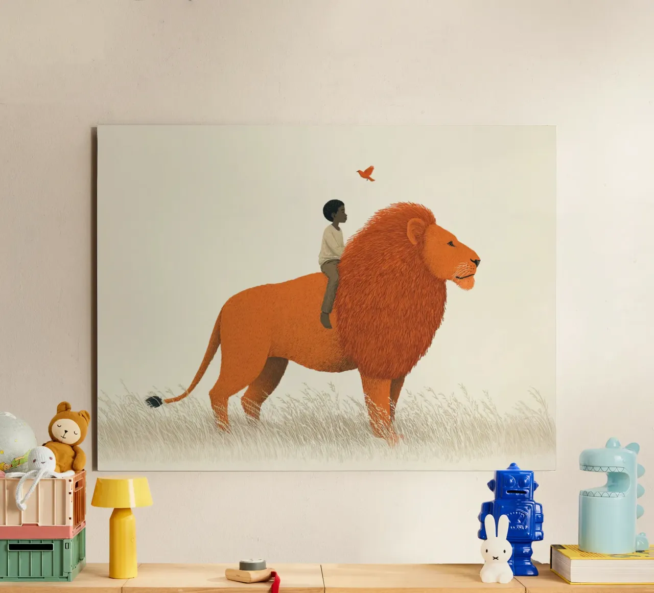Il coraggio del cuore: forti insieme alluminio dibond da Fearless Friends