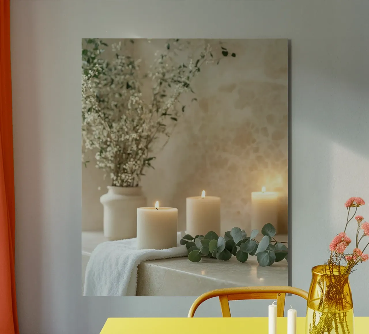 La sacra quiete alluminio dibond da PhotoVibe Decor