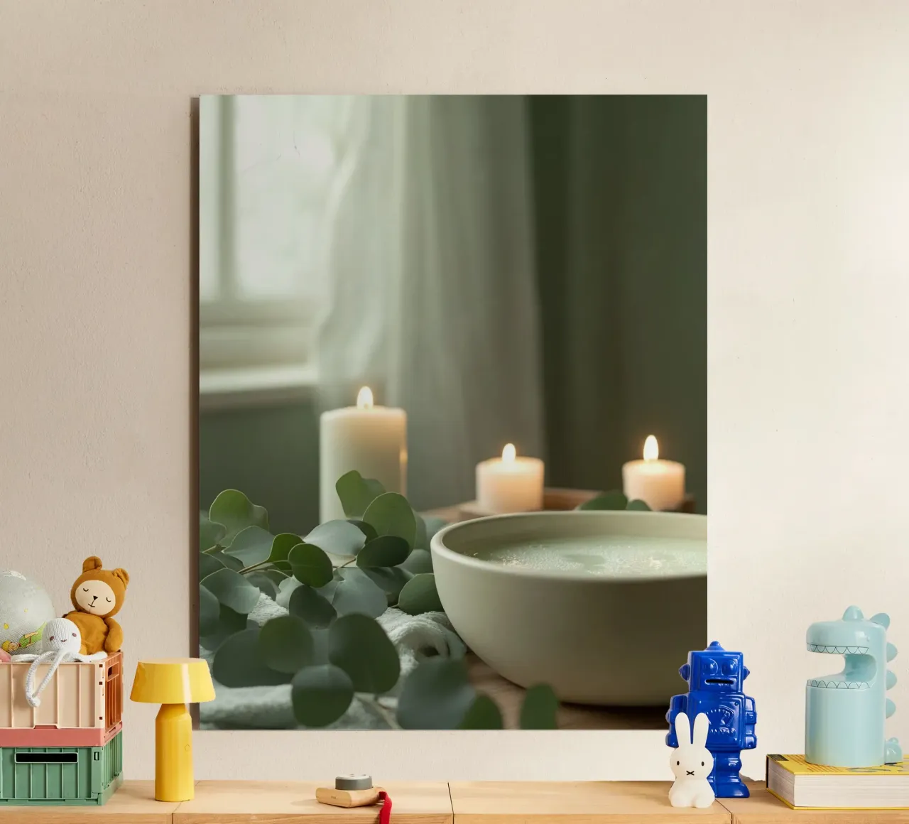 La sacra quiete alluminio dibond da PhotoVibe Decor