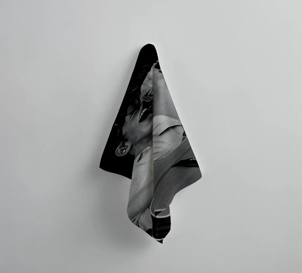 Shawn Mendes asciugamano da bagno da Low poly art