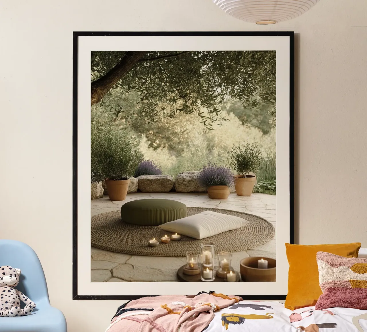 La sacra quiete poster da PhotoVibe Decor