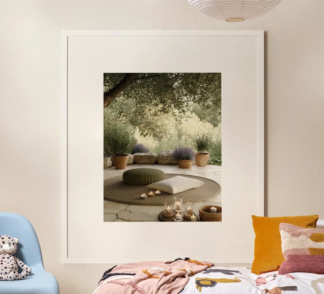 La sacra quiete poster da PhotoVibe Decor