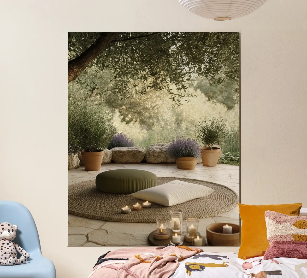 La sacra quiete poster da PhotoVibe Decor