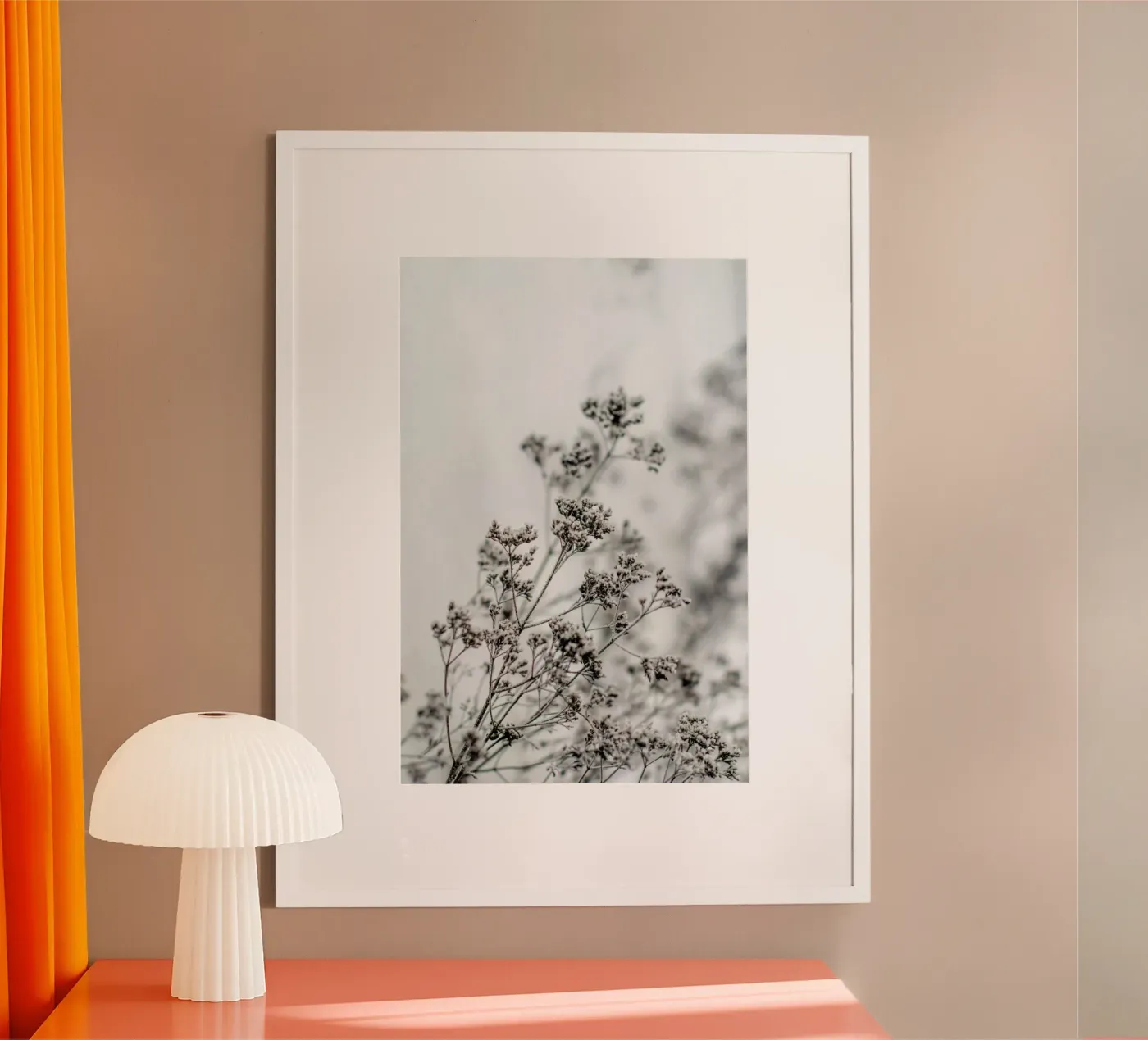 Frozen Thistle poster van EyeEm Mobile GmbH