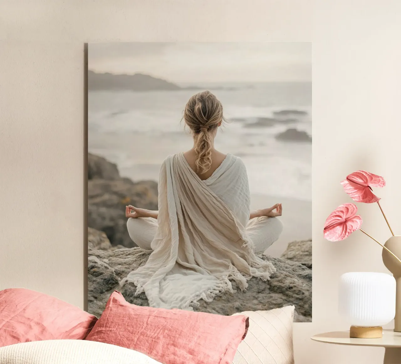 La sacra quiete alluminio dibond da PhotoVibe Decor