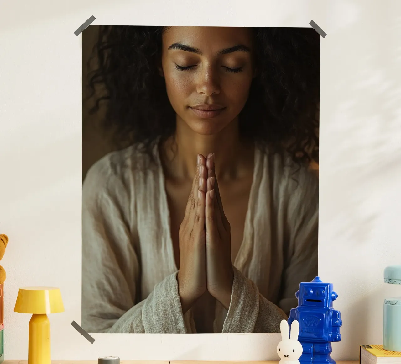La sacra quiete carta hahnemühle da PhotoVibe Decor
