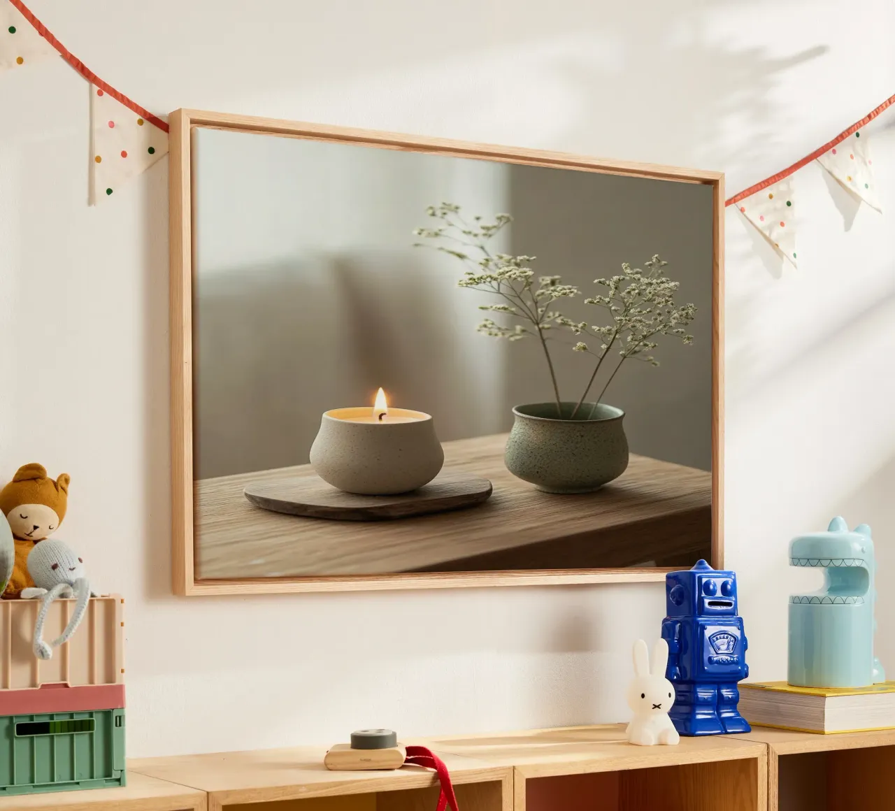 Sacred Stillness canvas by PhotoVibe Decor