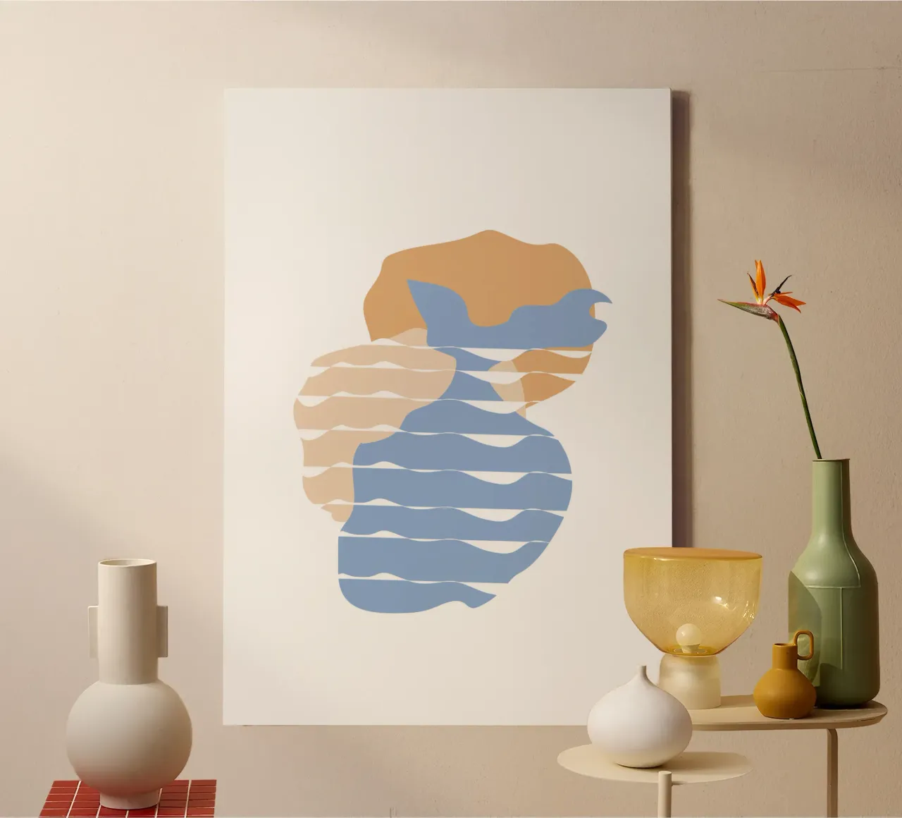 Stille navigator / Sereniteit canvas van Carrot & Soul
