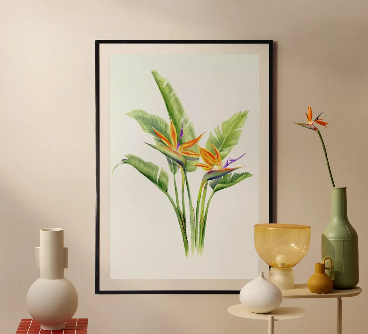 Strelitzienstrauß poster da youdesignme