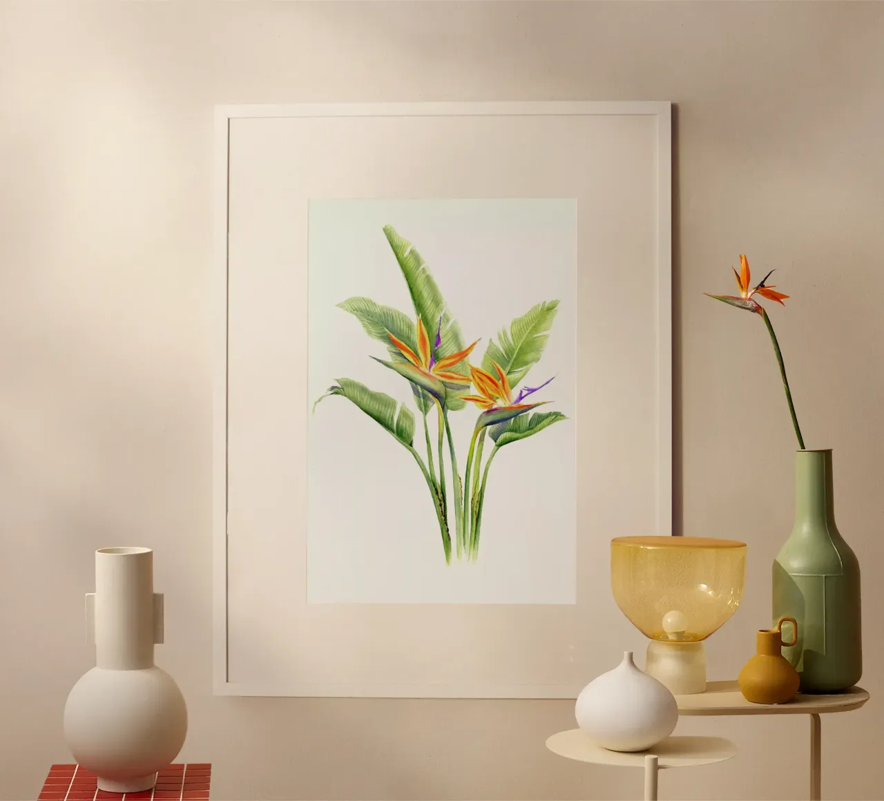 Strelitzienstrauß poster da youdesignme