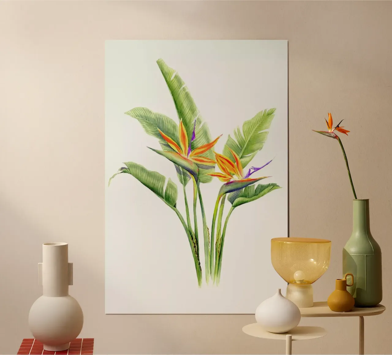 Strelitzienstrauß poster da youdesignme